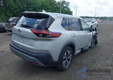 2021 Nissan Rogue Sv из США, поврежденный, VIN 5N1AT3BB8MC736504